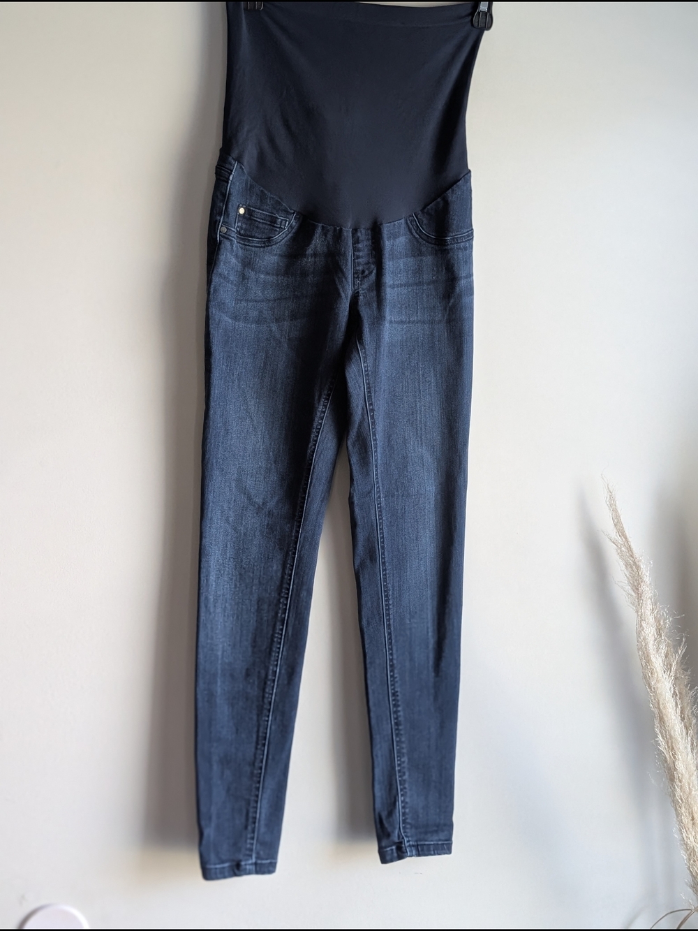 Indigo Blue Women's Dark Indigo Maternity Jeggings